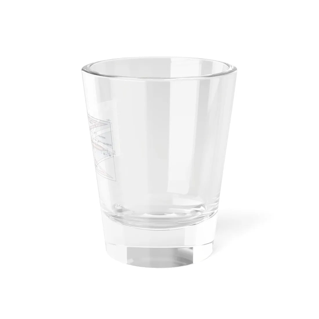 Flag of Newfoundland and Labrador construction sheet (Canada) Shot Glass 1.5oz - Go Mug Yourself