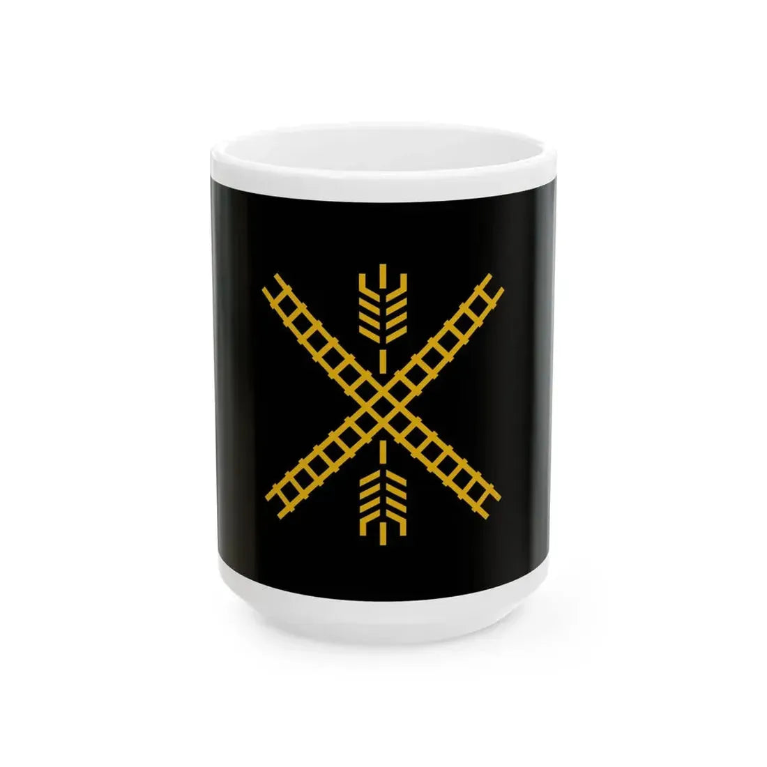Flag of Newton Kansas (United States) White Coffee Mug 15oz - Go Mug Yourself