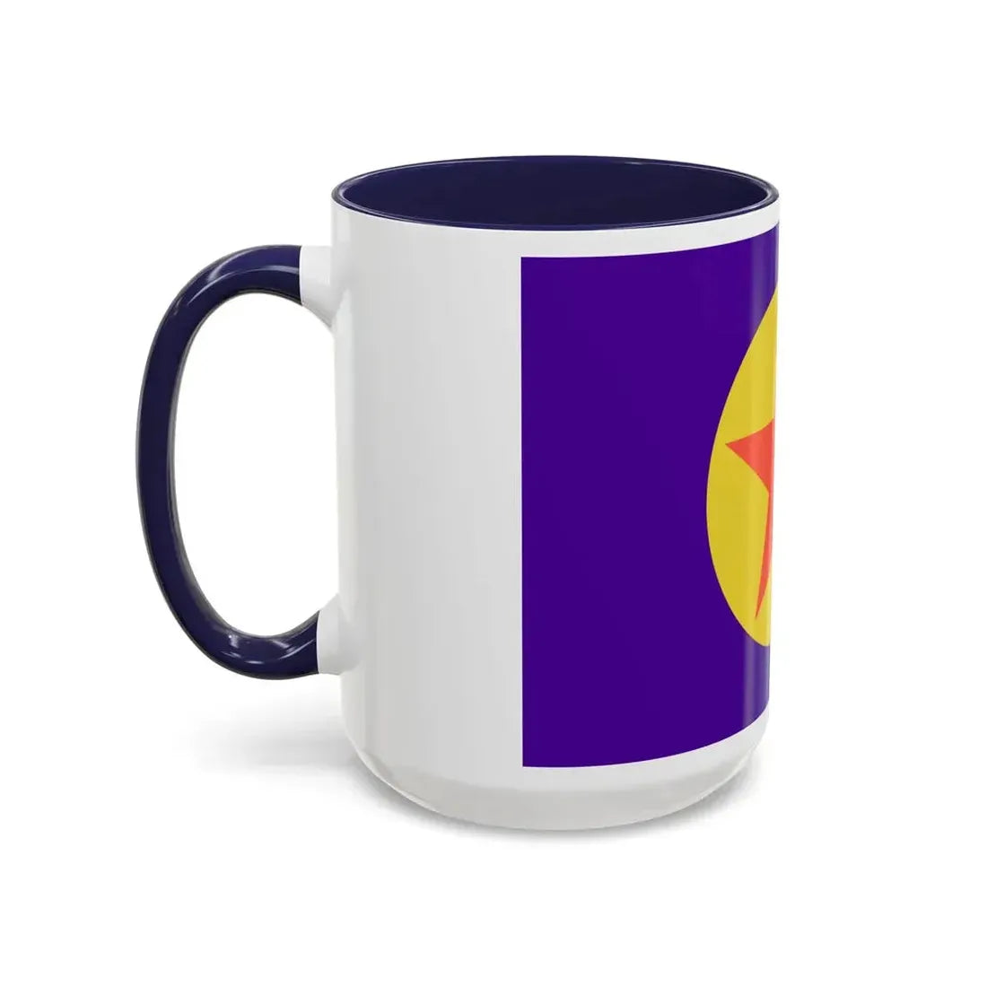 Flag of Ngaraard Palau - Accent Coffee Mug - Go Mug Yourself