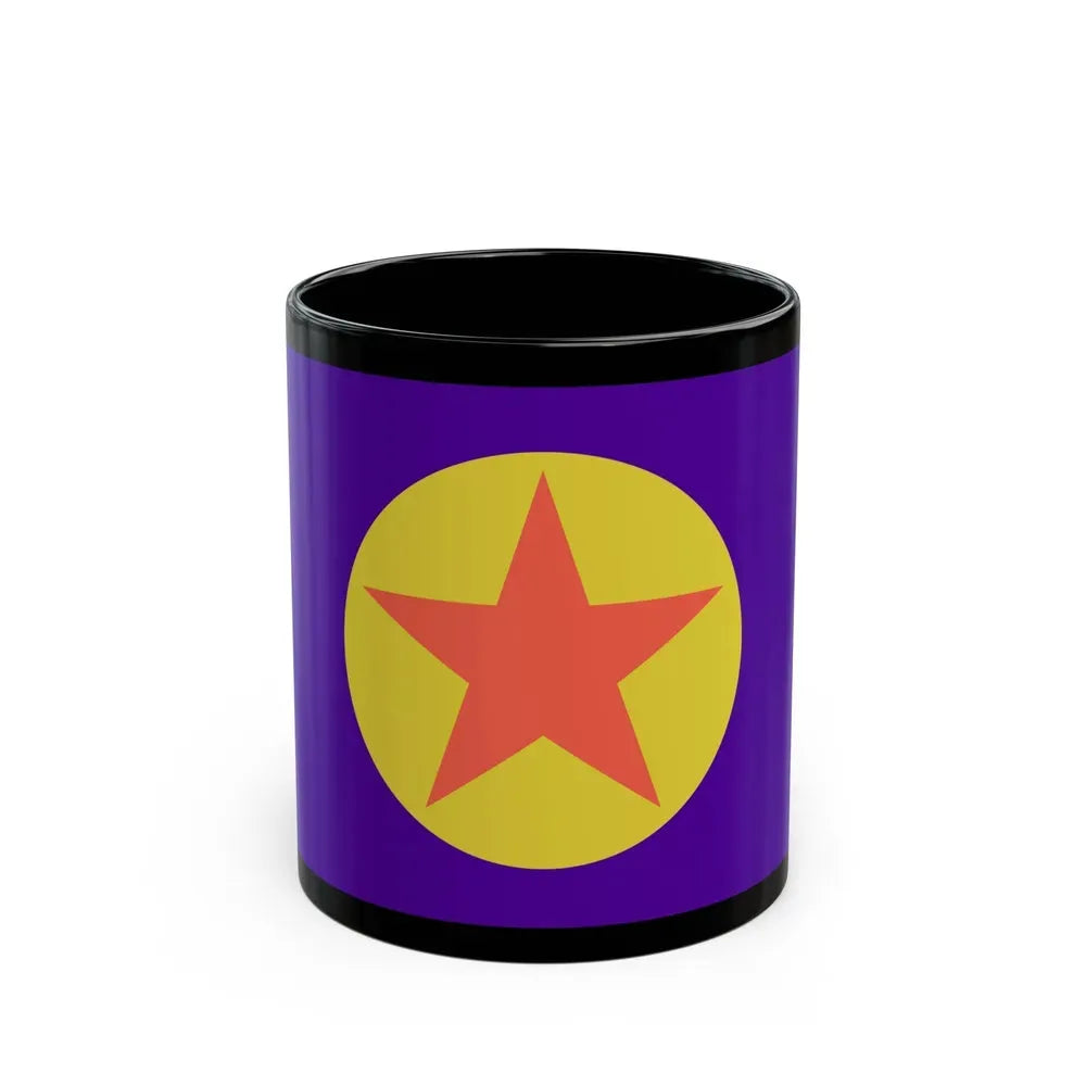 Flag of Ngaraard Palau - Black Coffee Mug 11oz - Go Mug Yourself