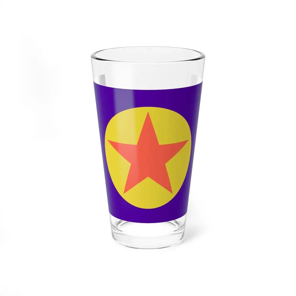 Flag of Ngaraard Palau - Pint Glass 16oz 16oz - Go Mug Yourself