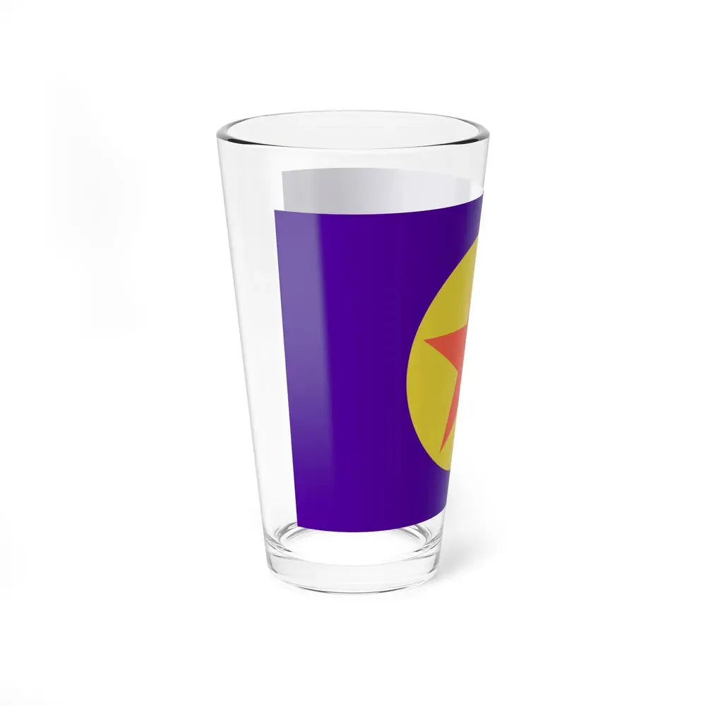Flag of Ngaraard Palau - Pint Glass 16oz - Go Mug Yourself