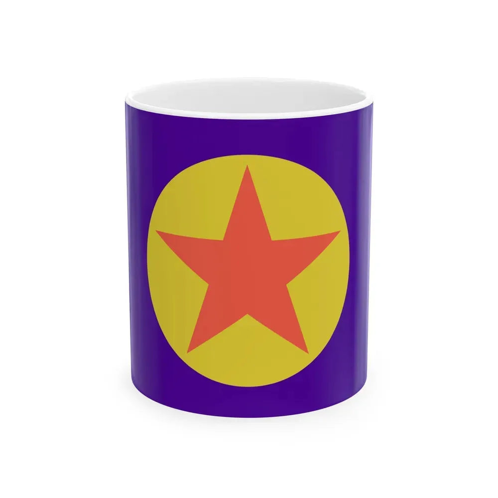 Flag of Ngaraard Palau - White Coffee Mug 11oz - Go Mug Yourself