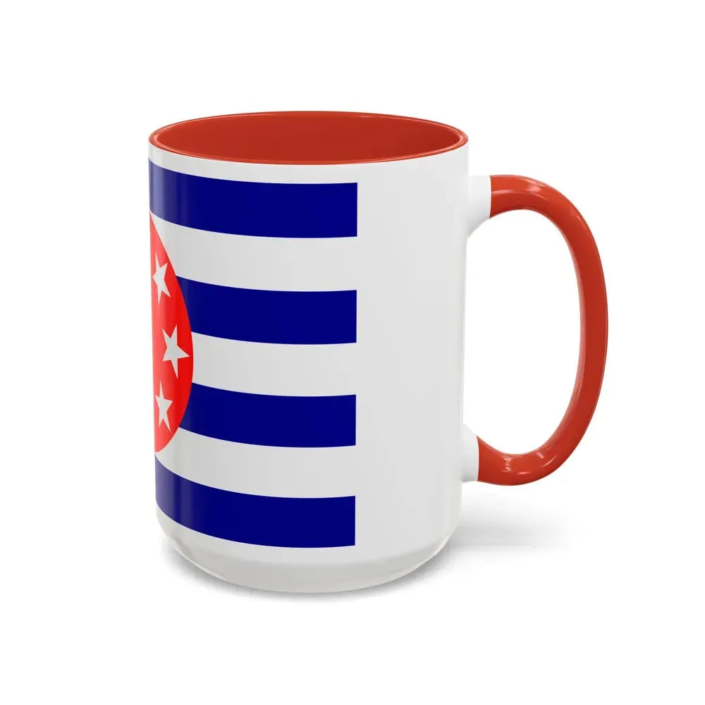 Flag of Ngarchelong Palau - Accent Coffee Mug - Go Mug Yourself