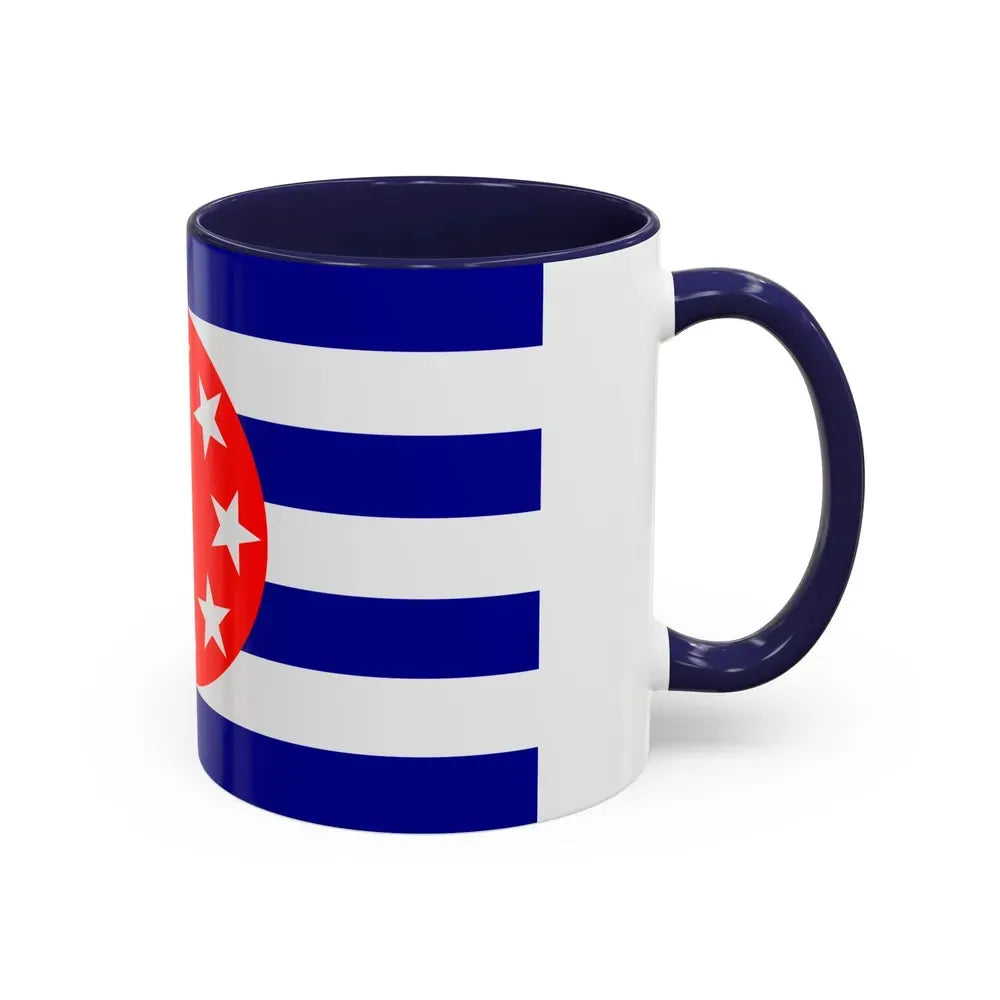 Flag of Ngarchelong Palau - Accent Coffee Mug - Go Mug Yourself