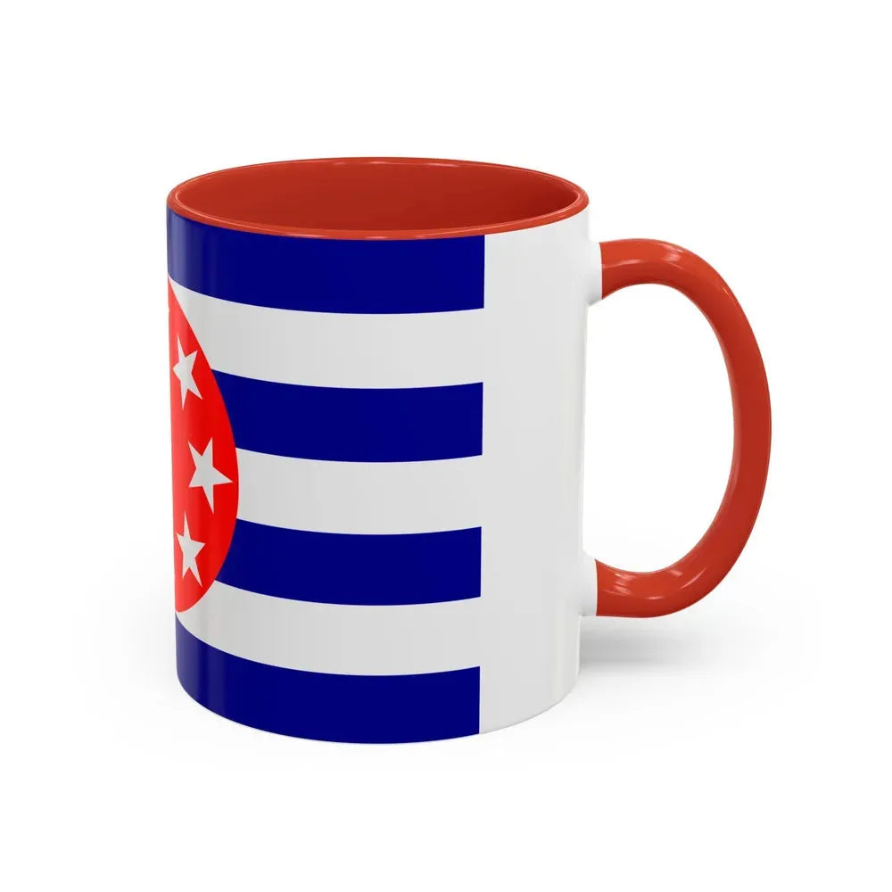 Flag of Ngarchelong Palau - Accent Coffee Mug - Go Mug Yourself
