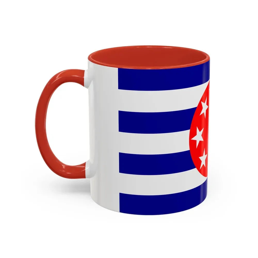 Flag of Ngarchelong Palau - Accent Coffee Mug - Go Mug Yourself