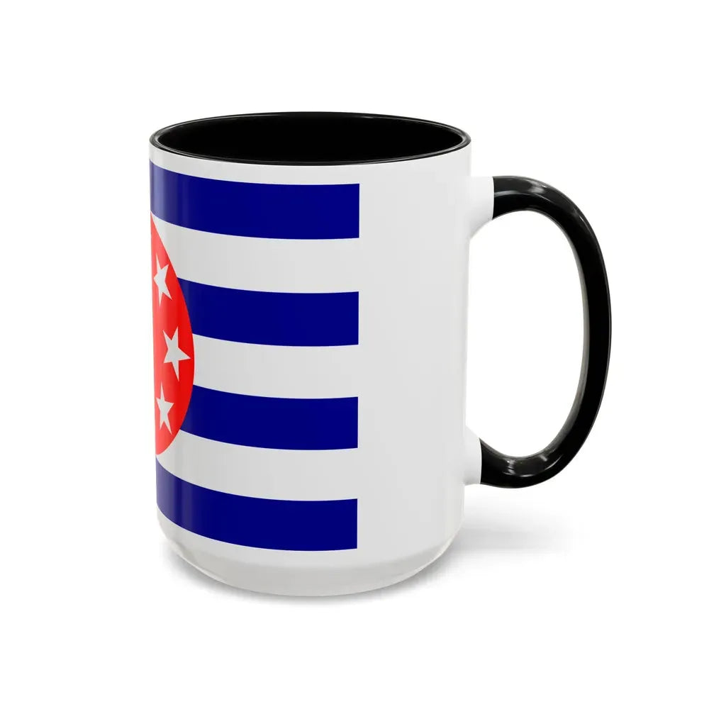 Flag of Ngarchelong Palau - Accent Coffee Mug - Go Mug Yourself