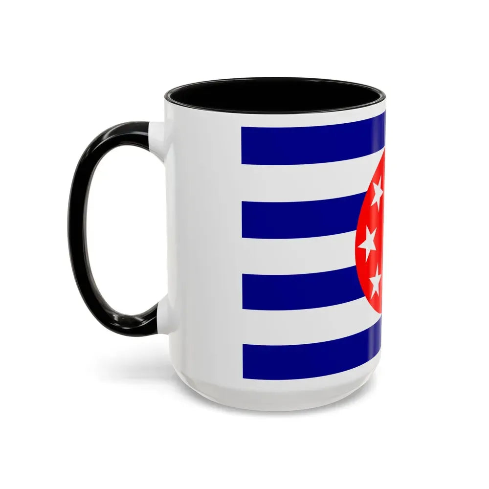 Flag of Ngarchelong Palau - Accent Coffee Mug - Go Mug Yourself