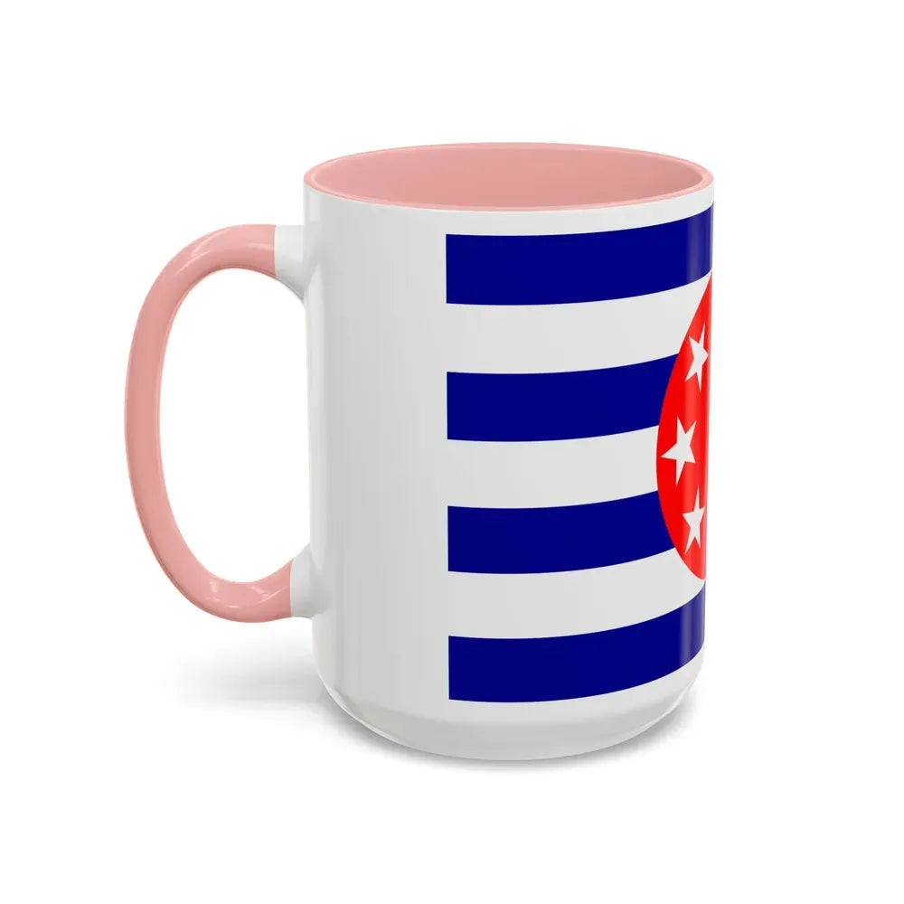 Flag of Ngarchelong Palau - Accent Coffee Mug - Go Mug Yourself
