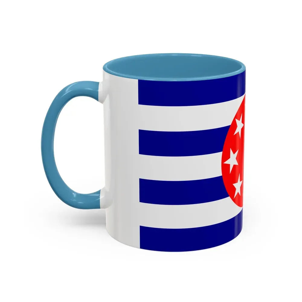 Flag of Ngarchelong Palau - Accent Coffee Mug - Go Mug Yourself