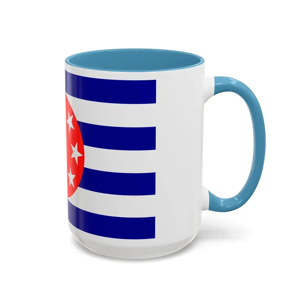 Flag of Ngarchelong Palau - Accent Coffee Mug - Go Mug Yourself