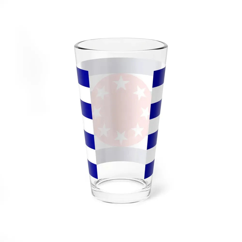 Flag of Ngarchelong Palau - Pint Glass 16oz - Go Mug Yourself