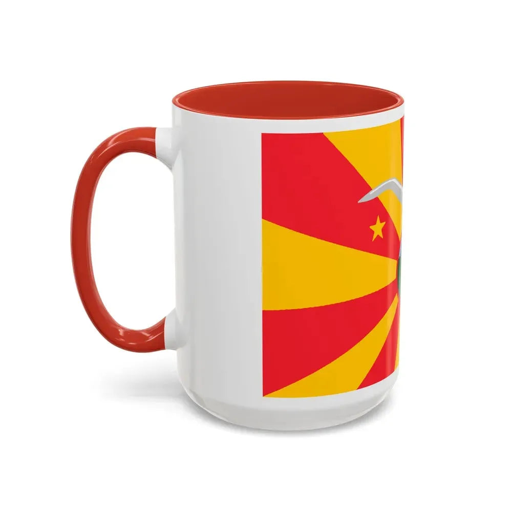 Flag of Ngardmau Palau - Accent Coffee Mug - Go Mug Yourself