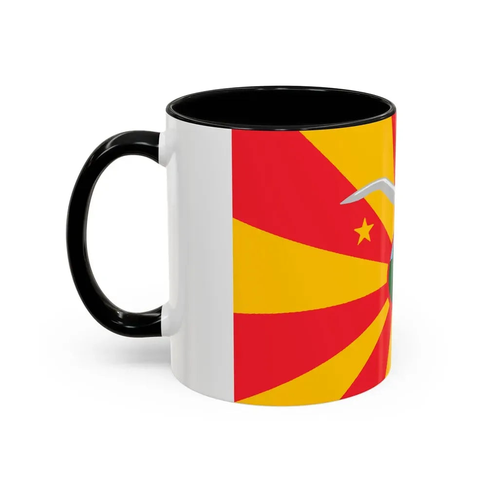 Flag of Ngardmau Palau - Accent Coffee Mug - Go Mug Yourself