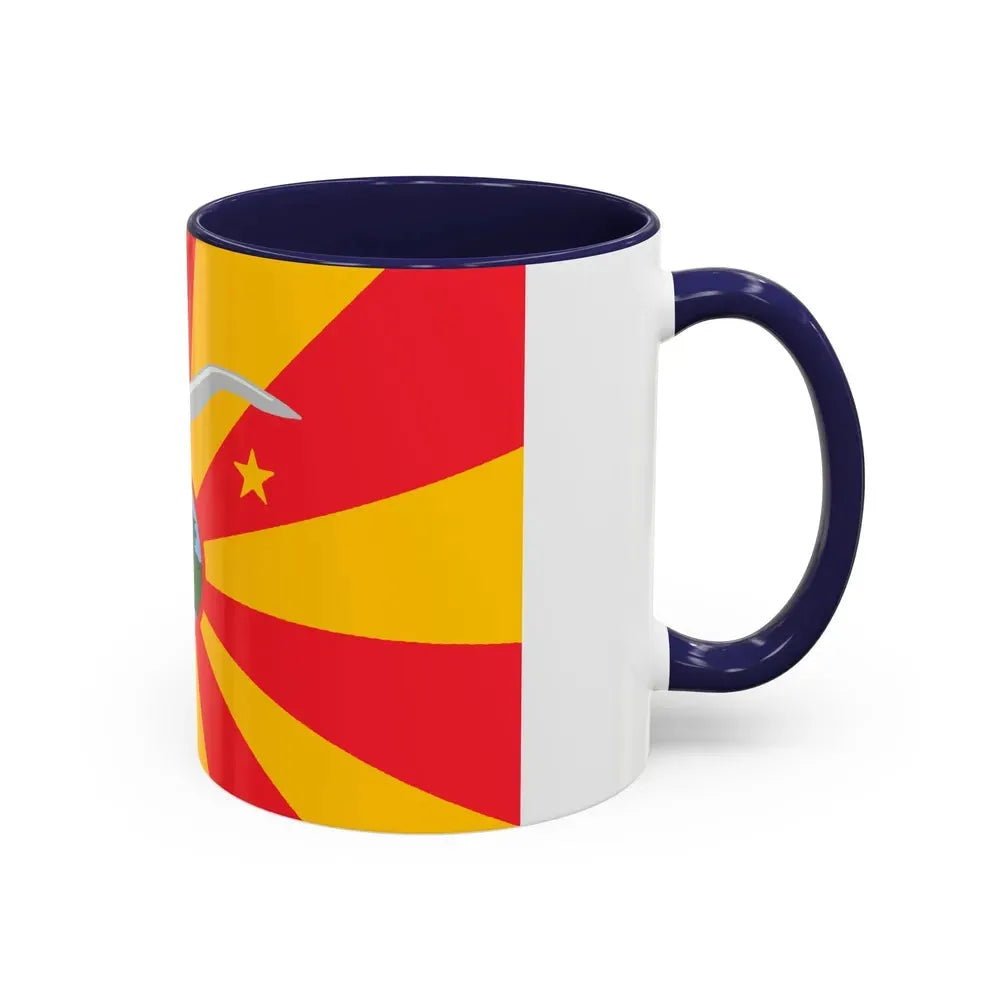 Flag of Ngardmau Palau - Accent Coffee Mug - Go Mug Yourself