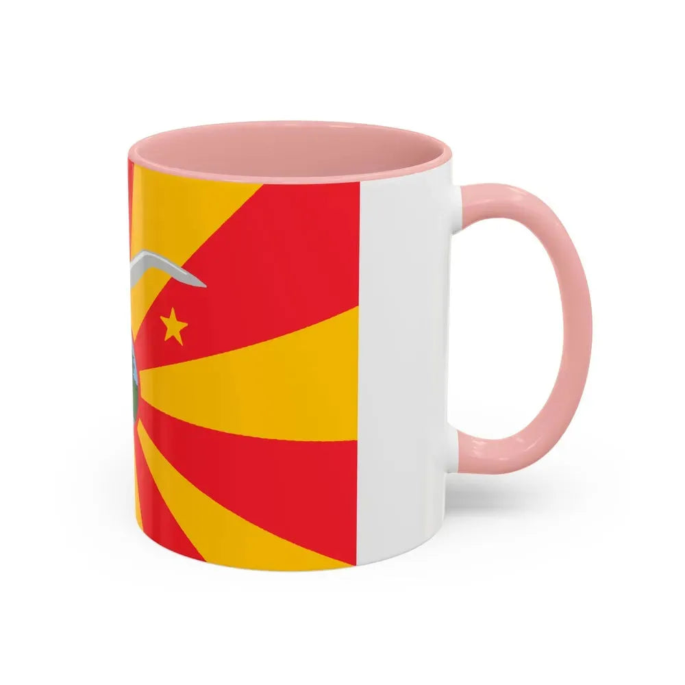 Flag of Ngardmau Palau - Accent Coffee Mug - Go Mug Yourself