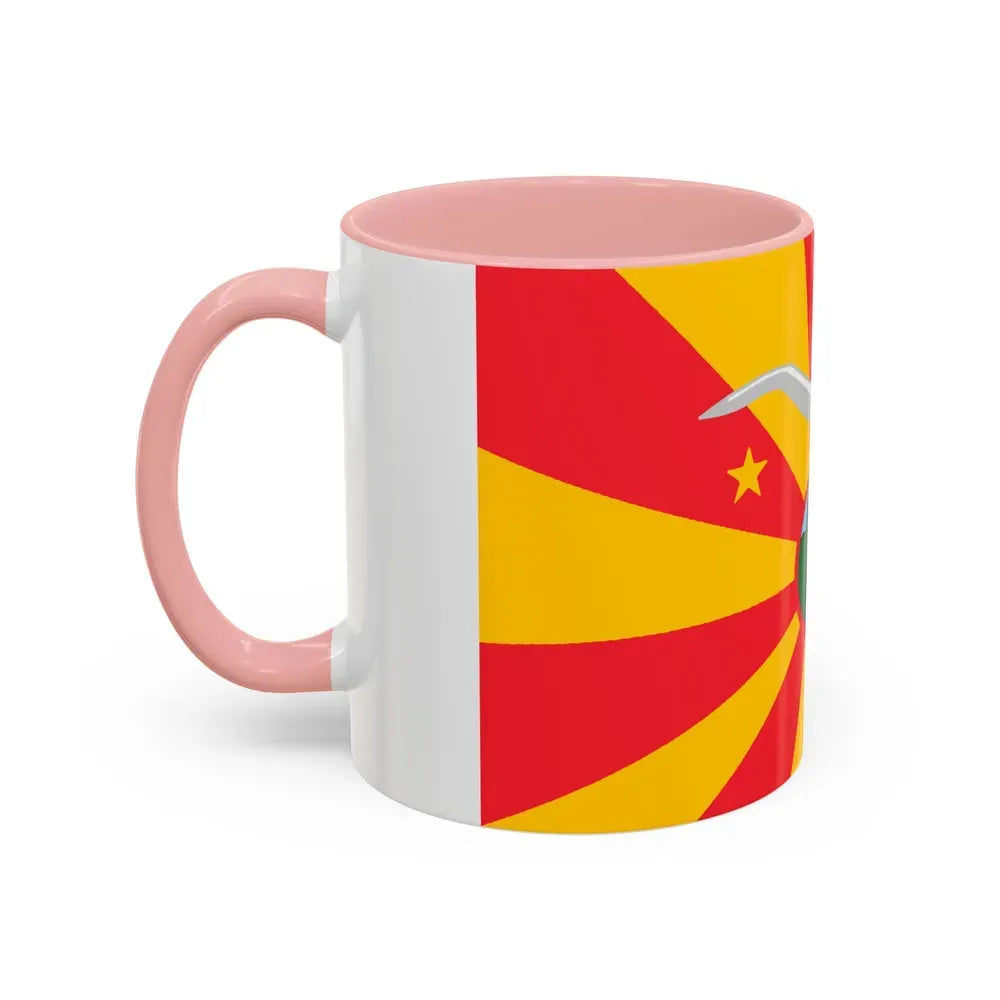 Flag of Ngardmau Palau - Accent Coffee Mug - Go Mug Yourself