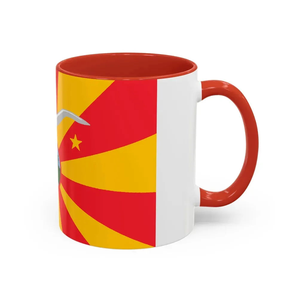 Flag of Ngardmau Palau - Accent Coffee Mug - Go Mug Yourself