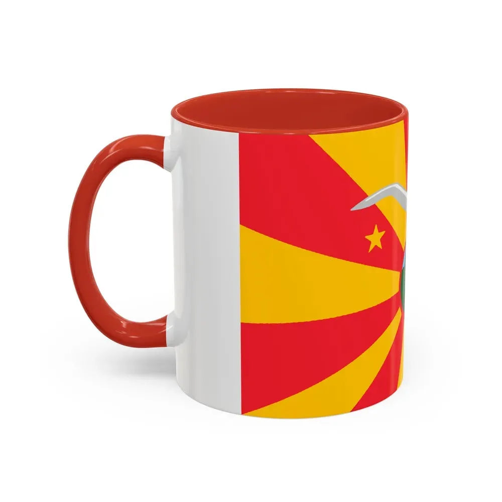 Flag of Ngardmau Palau - Accent Coffee Mug - Go Mug Yourself