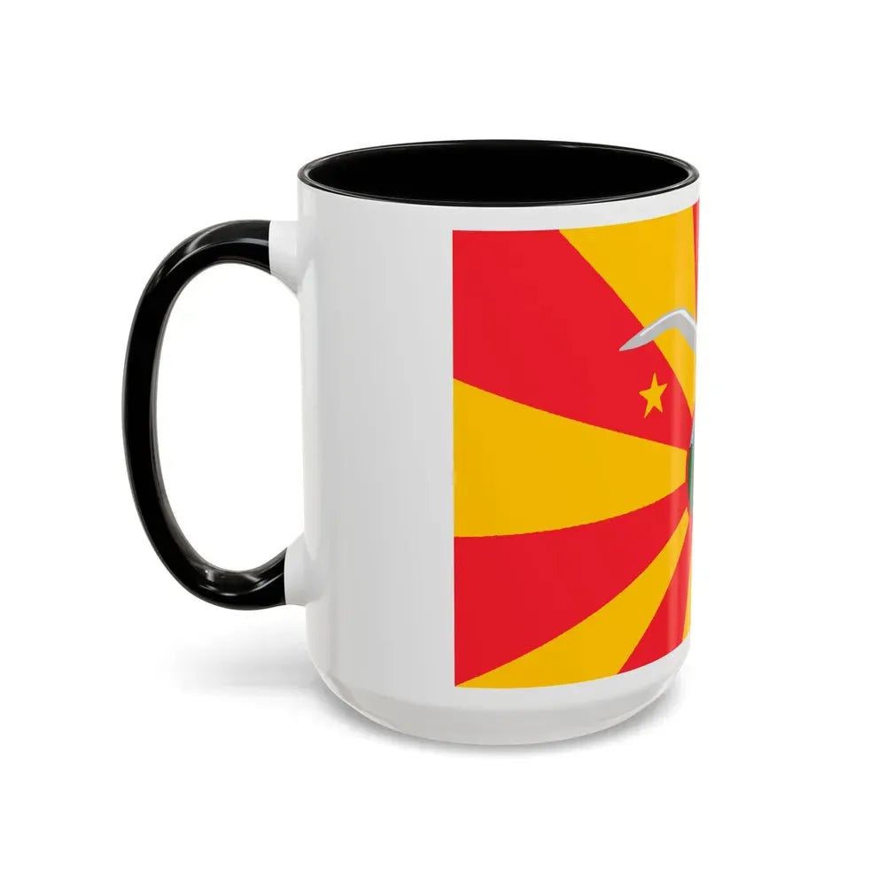 Flag of Ngardmau Palau - Accent Coffee Mug - Go Mug Yourself