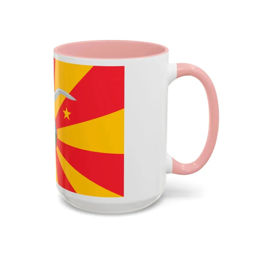 Flag of Ngardmau Palau - Accent Coffee Mug - Go Mug Yourself