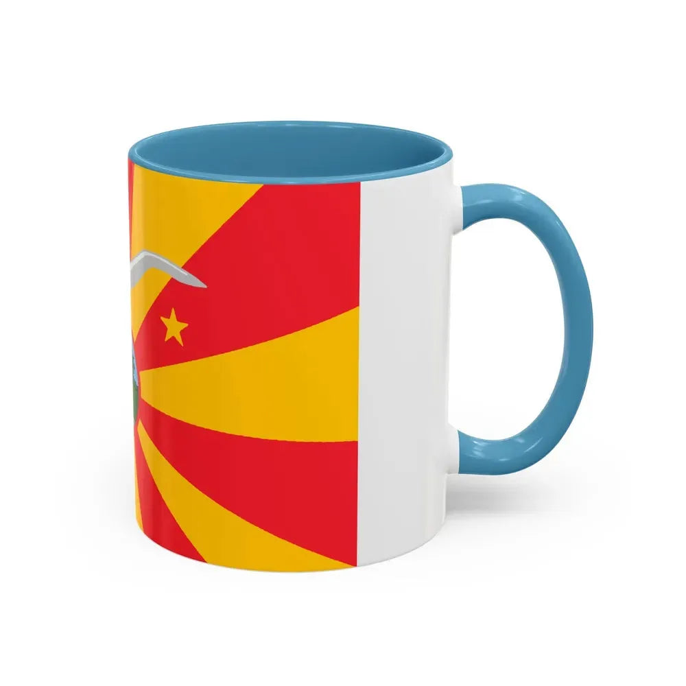 Flag of Ngardmau Palau - Accent Coffee Mug - Go Mug Yourself
