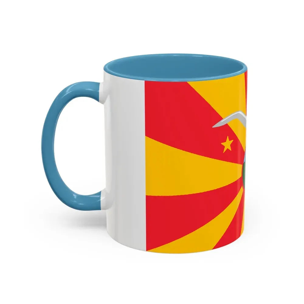 Flag of Ngardmau Palau - Accent Coffee Mug - Go Mug Yourself