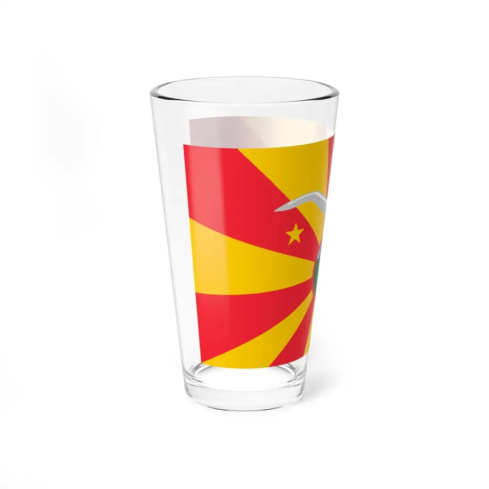 Flag of Ngardmau Palau - Pint Glass 16oz - Go Mug Yourself