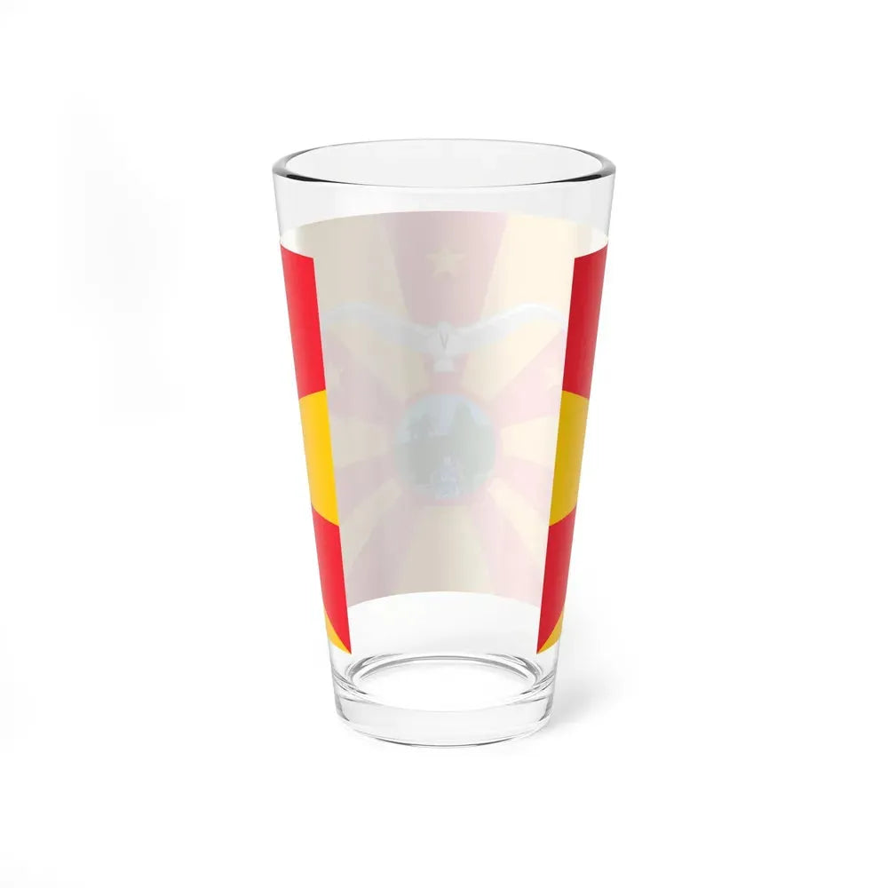 Flag of Ngardmau Palau - Pint Glass 16oz - Go Mug Yourself
