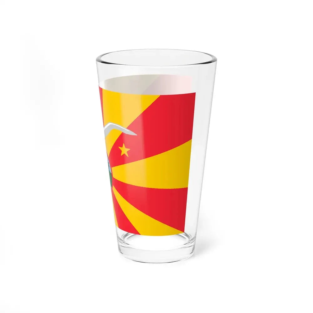 Flag of Ngardmau Palau - Pint Glass 16oz - Go Mug Yourself