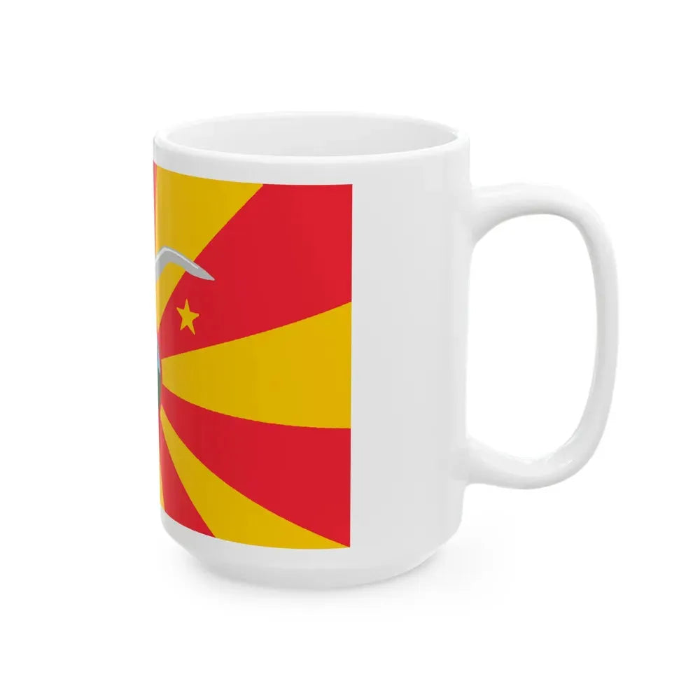 Flag of Ngardmau Palau - White Coffee Mug - Go Mug Yourself