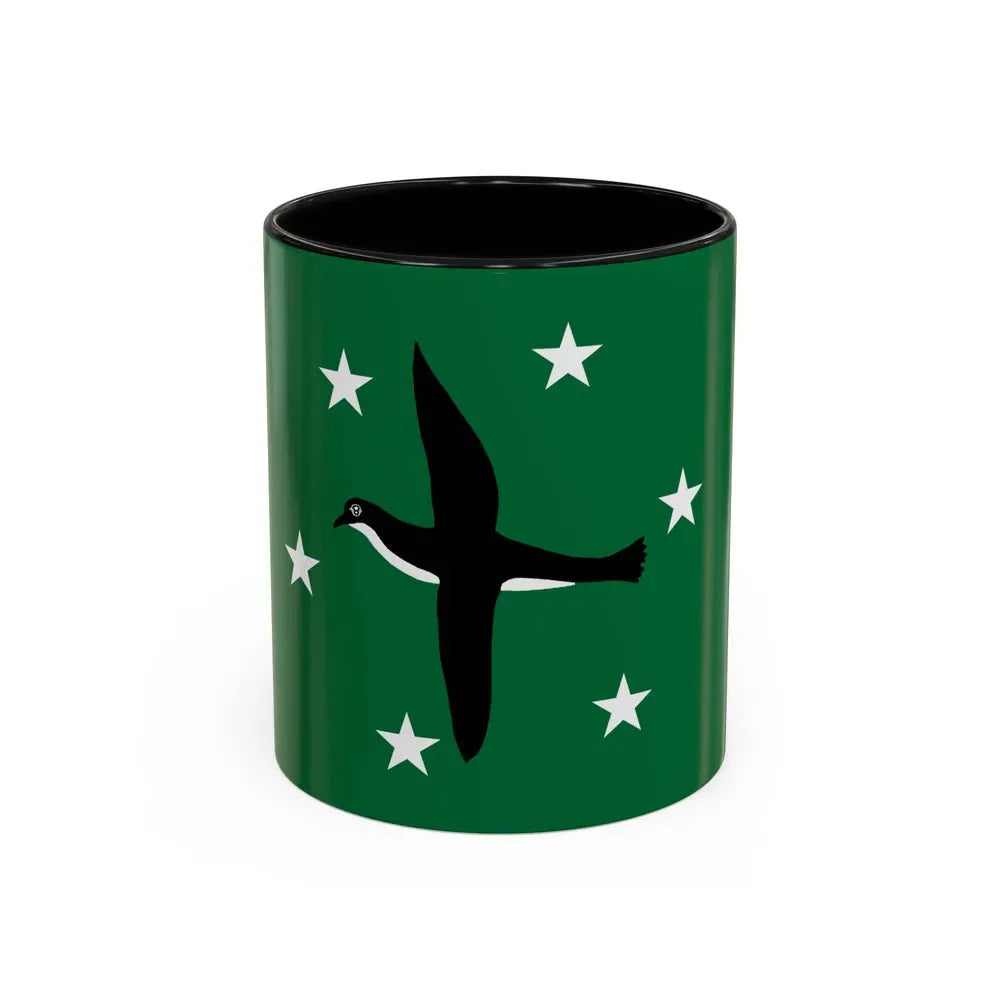 Flag of Ngchesar Palau - Accent Coffee Mug 11oz Black - Go Mug Yourself
