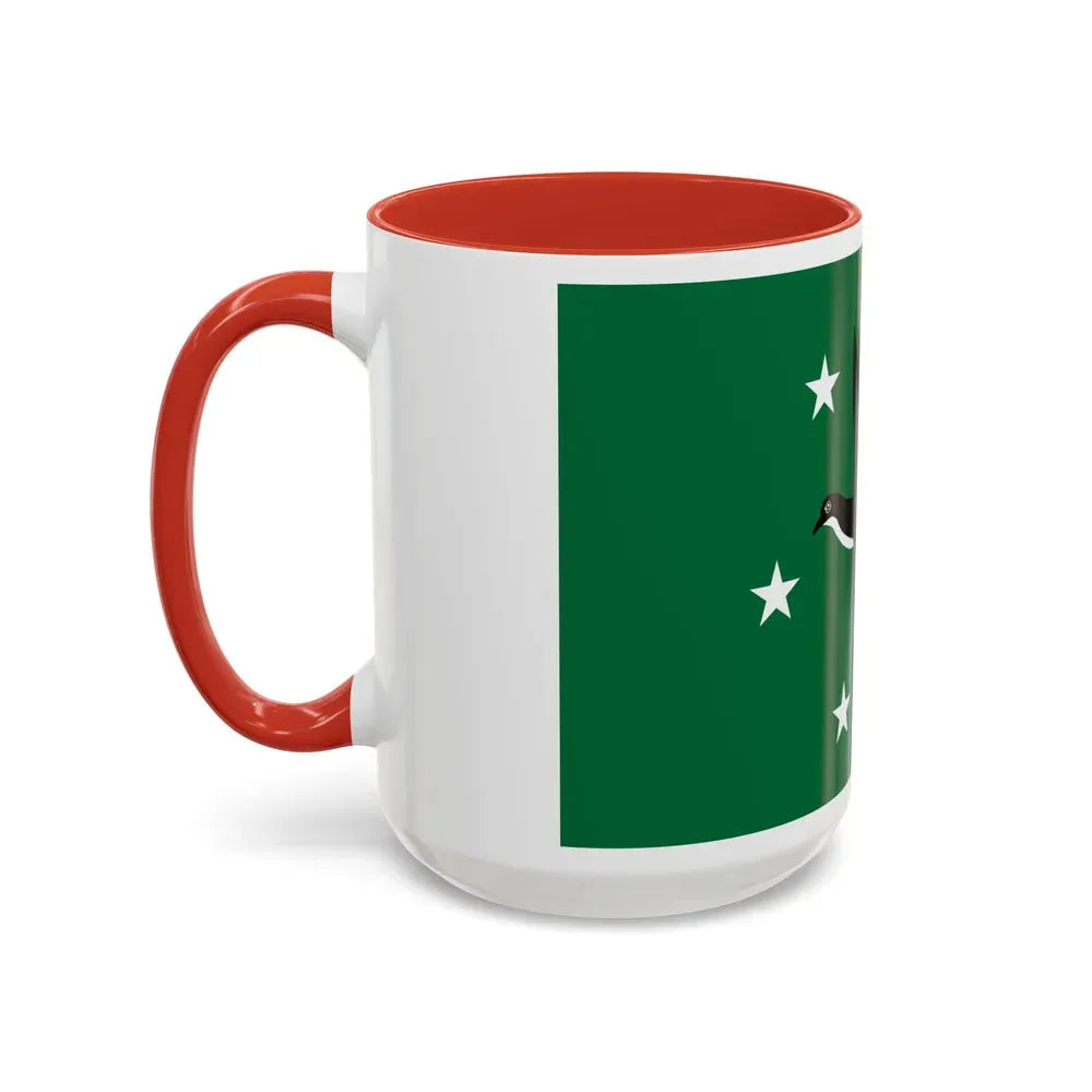 Flag of Ngchesar Palau - Accent Coffee Mug - Go Mug Yourself