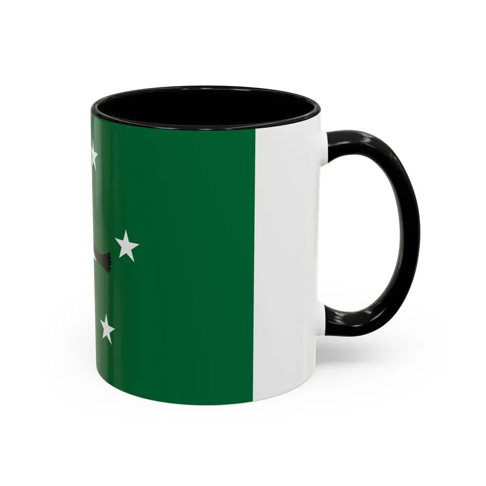 Flag of Ngchesar Palau - Accent Coffee Mug - Go Mug Yourself