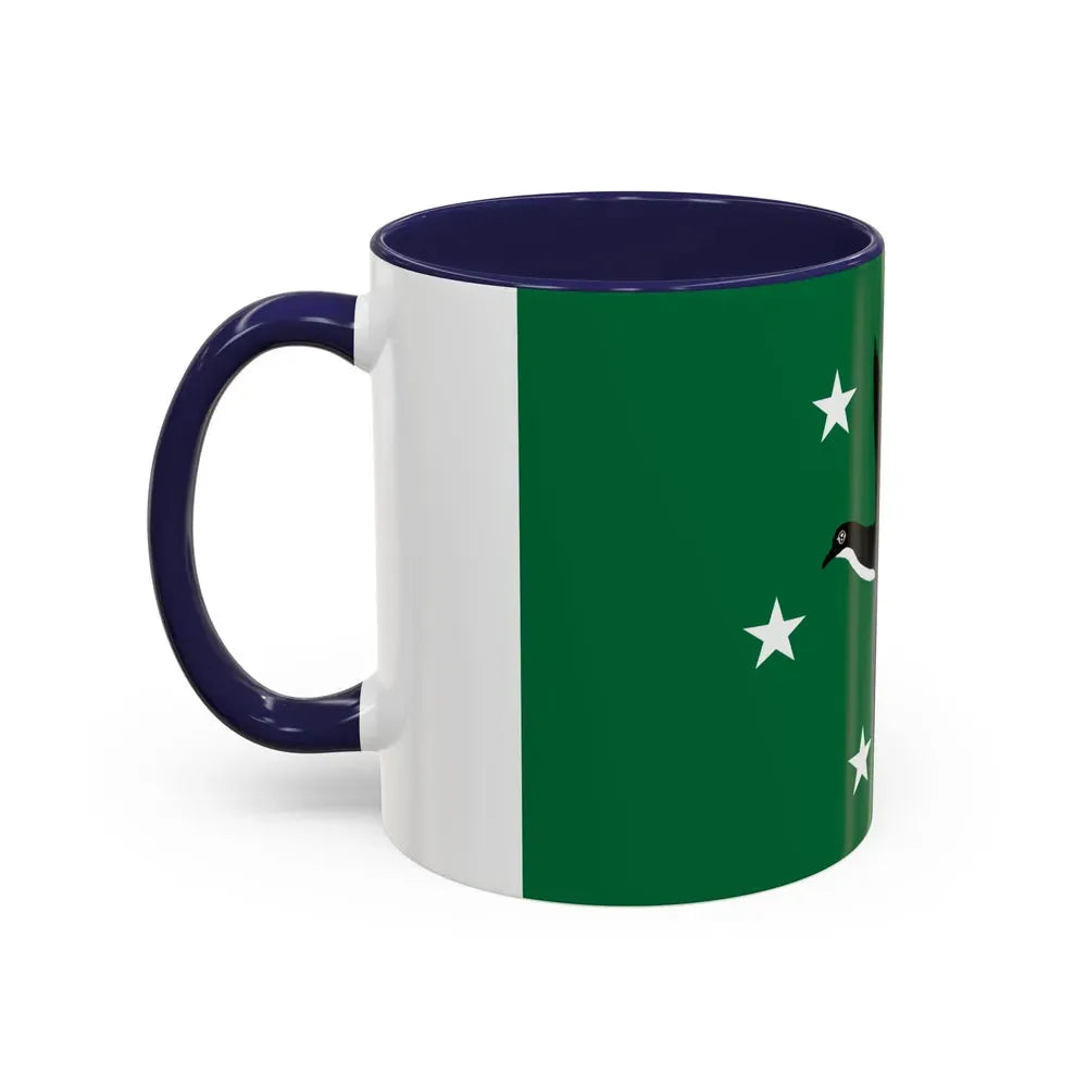 Flag of Ngchesar Palau - Accent Coffee Mug - Go Mug Yourself