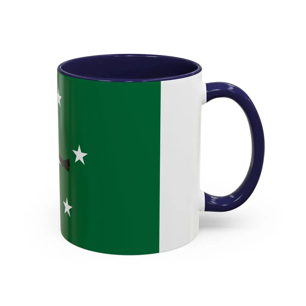 Flag of Ngchesar Palau - Accent Coffee Mug - Go Mug Yourself