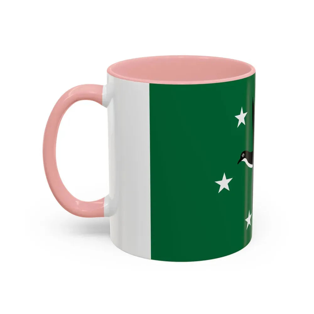 Flag of Ngchesar Palau - Accent Coffee Mug - Go Mug Yourself