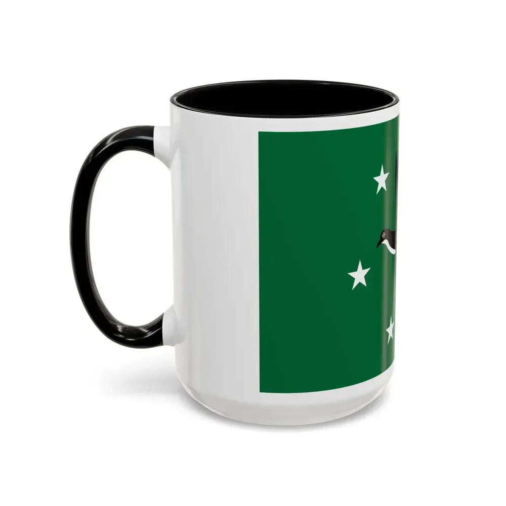 Flag of Ngchesar Palau - Accent Coffee Mug - Go Mug Yourself