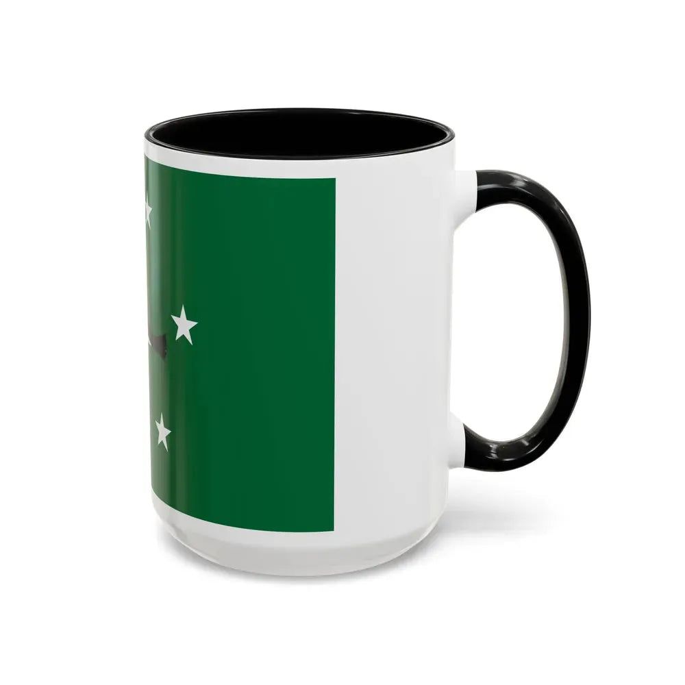 Flag of Ngchesar Palau - Accent Coffee Mug - Go Mug Yourself