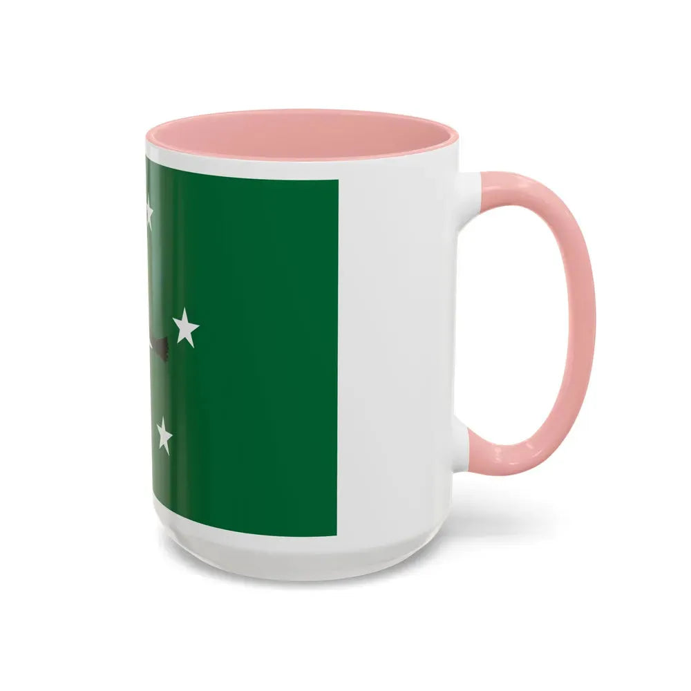 Flag of Ngchesar Palau - Accent Coffee Mug - Go Mug Yourself