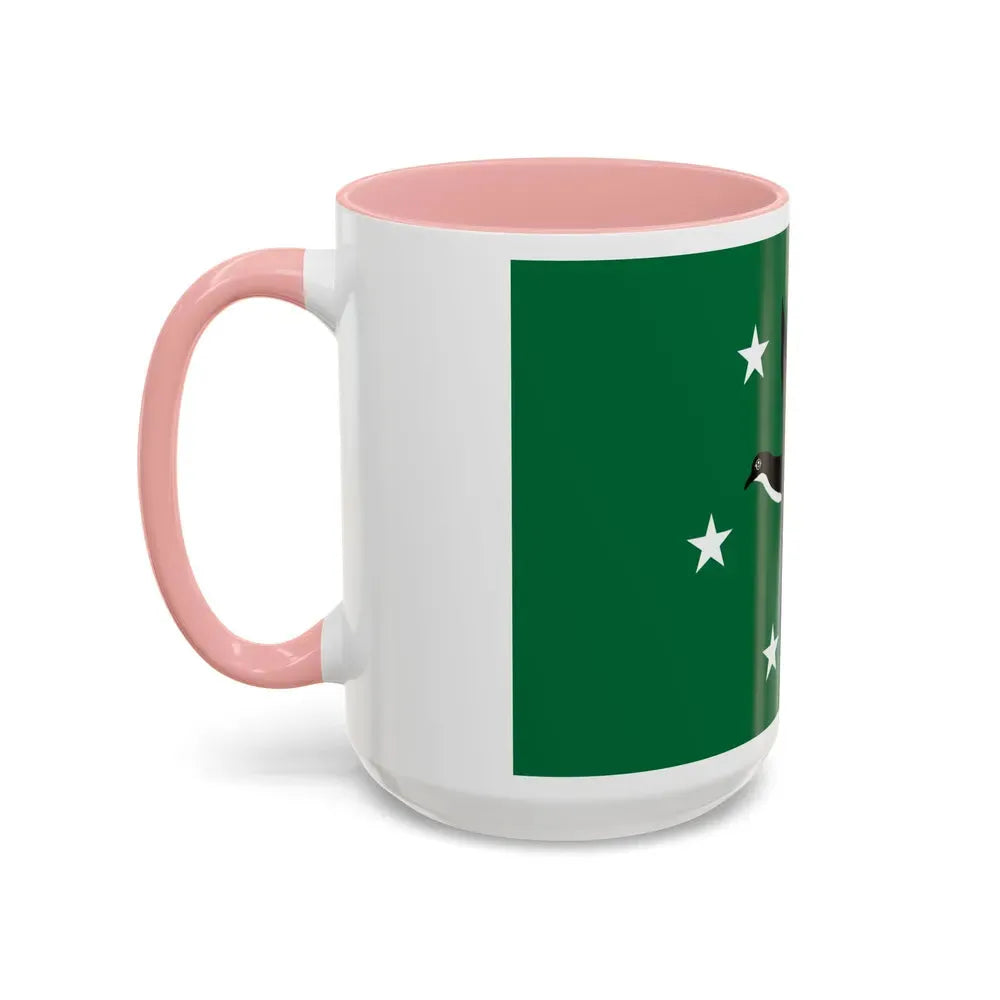 Flag of Ngchesar Palau - Accent Coffee Mug - Go Mug Yourself
