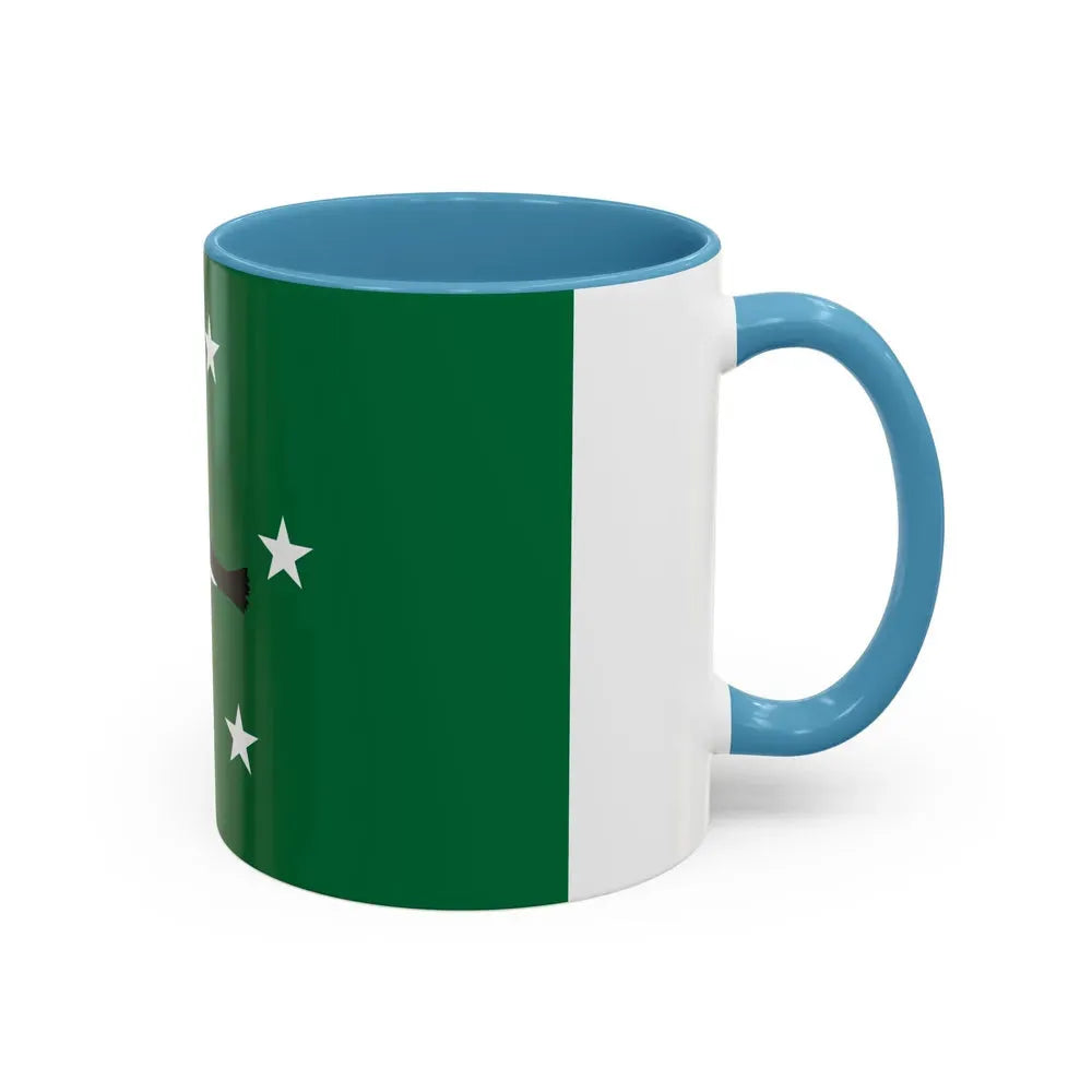 Flag of Ngchesar Palau - Accent Coffee Mug - Go Mug Yourself