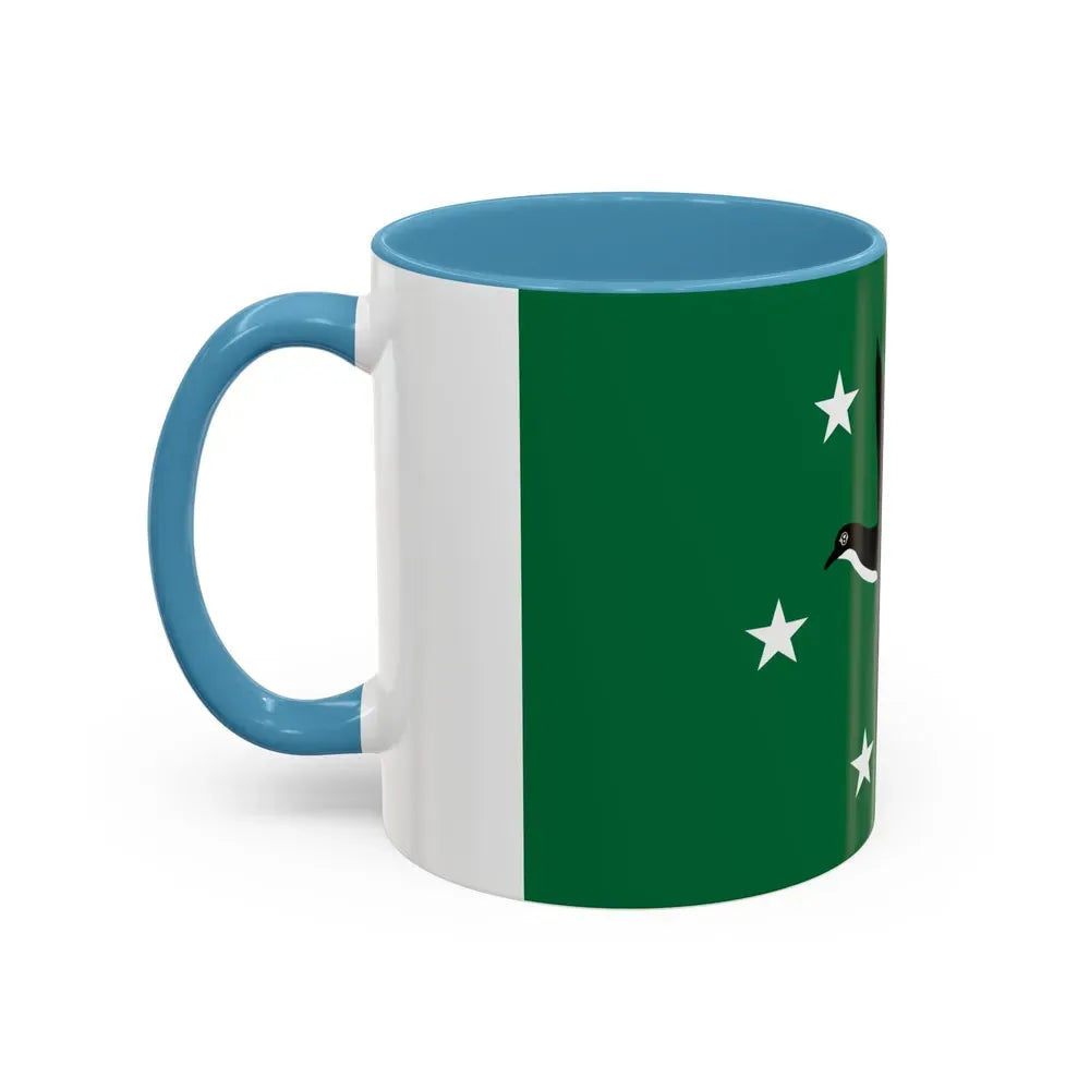 Flag of Ngchesar Palau - Accent Coffee Mug - Go Mug Yourself