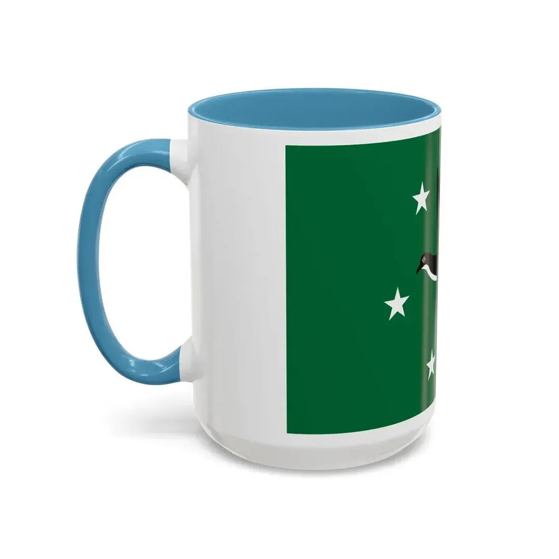 Flag of Ngchesar Palau - Accent Coffee Mug - Go Mug Yourself