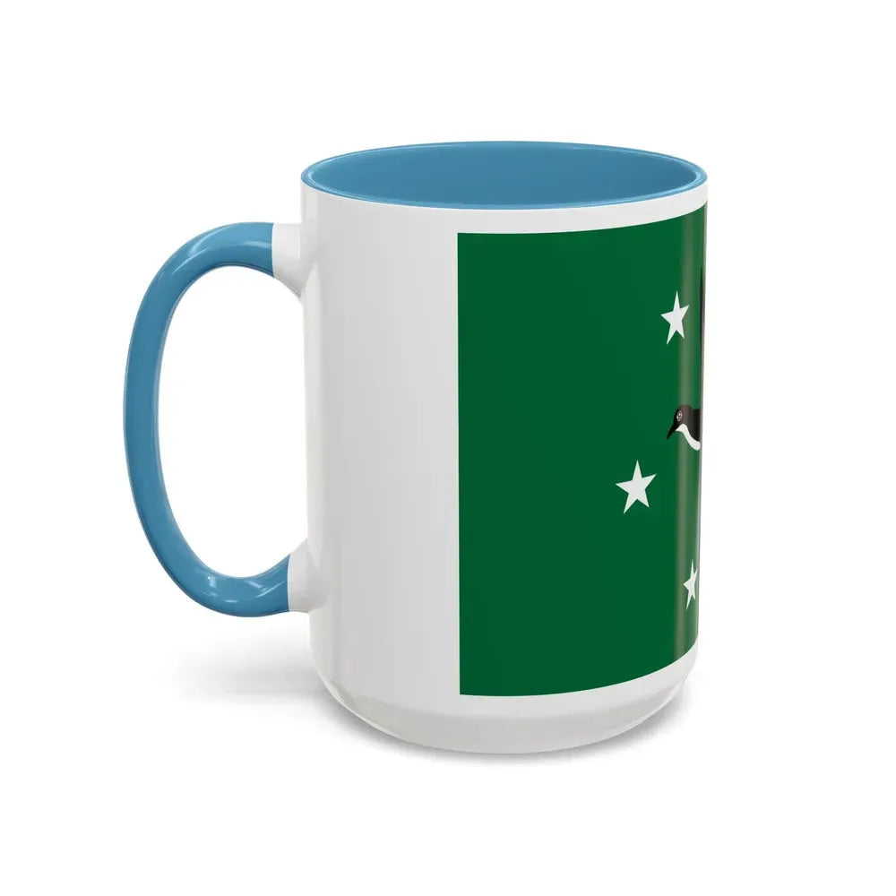 Flag of Ngchesar Palau - Accent Coffee Mug - Go Mug Yourself