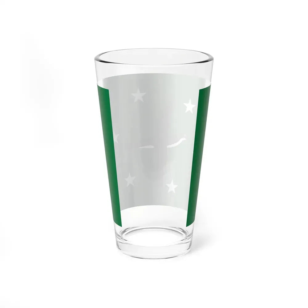 Flag of Ngchesar Palau - Pint Glass 16oz - Go Mug Yourself