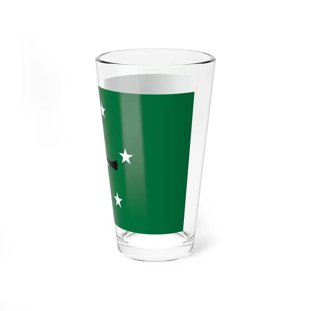 Flag of Ngchesar Palau - Pint Glass 16oz - Go Mug Yourself