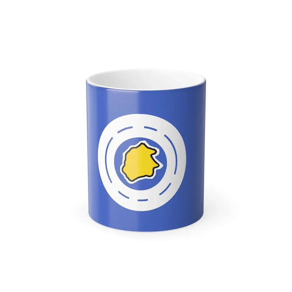 Flag of Ngeremlengui Palau - Color Changing Coffee Mug 11oz - Go Mug Yourself