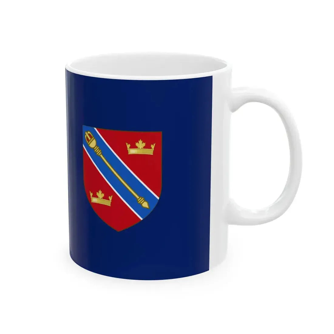 Flag of Niagara-on-the-Lake (Canada) White Coffee Mug - Go Mug Yourself